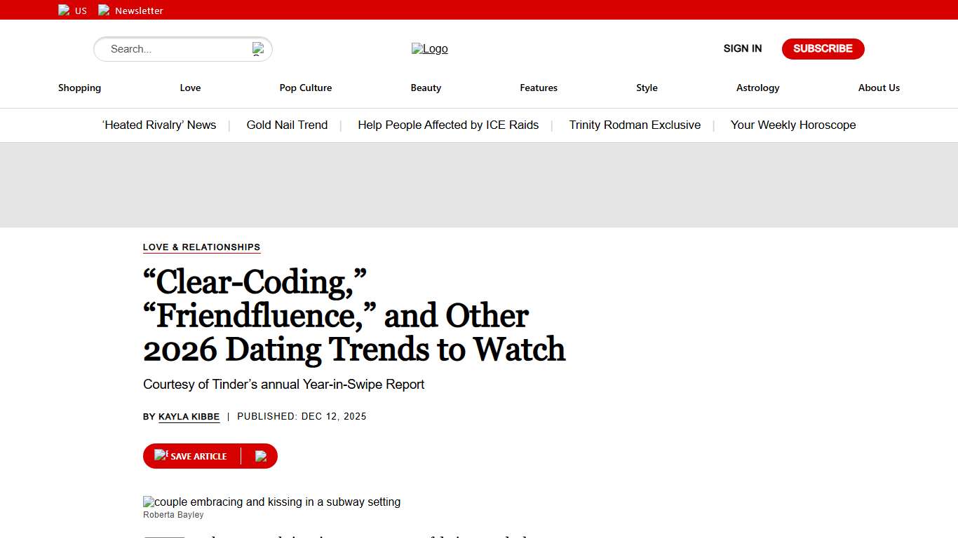 The Top 4 Dating Trends of 2026, According to Tinder